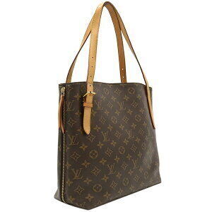 Louis Vuitton Tote Monogram Bag Canvas Voltaire Brown